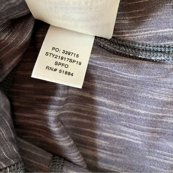 Patagonia Grey Space Dye Performance Workout Centered Crops Leggings Medium - Picture 7 of 11